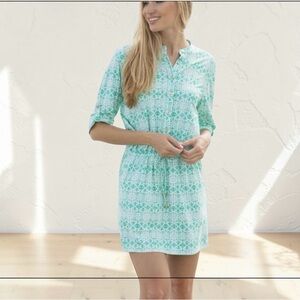 Cabana Life Sunshine Shores Women's Casual Dress Beach Golf Size Large